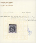 Stamp of Great Britain » 1855-1900 Surface Printed » 1867-83 High Values 1878 10/- greenish grey, Pl. 1, CD, a superb used example,