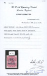 Stamp of Great Britain » Officials Inland Revenue: 1890 5/- rose, LC, IR Official, a superb