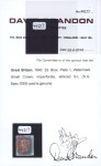 Stamp of Great Britain » 1840 2d Blue (ordered by plate number) 1840 2d. blue,  Pl. 1, SL, good to very large margins