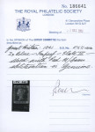 Stamp of Great Britain » 1841 2d Blue 1841 2d. blue, Pl. 3, PI, large balanced margins all
