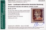 Stamp of Germany » German WWII Occupation Issues » Zante 1943, 10cts brown with handstamp ovpt. "Hellas/2.X.43"
