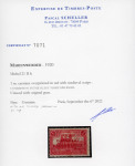 Stamp of Germany » Plebiscite Areas » Marienwerder 1920, 1m ovpt. in red, mint