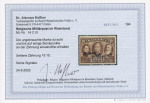 Stamp of Belgium » Belgium Militarypost in Rheinland 1919, 10 C. scarce perforation