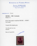 Stamp of Germany » Memel Local Issues 1920, 60pf unissued
