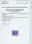Stamp of Germany » German WWII Occupation Issues » Zara 1943, 3.70lit violet with ovpt. in type I, mint  with