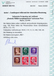 Stamp of Germany » German WWII Occupation Issues » Kotor 1943, Set of six,  extant overprint types by Michel