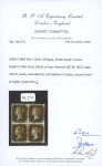 Stamp of Great Britain » 1840 1d Black and 1d Red plates 1a to 11 1840 1d. black, pl.4, QK-RL block of four, good to
