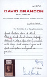 Stamp of Great Britain » 1840 1d Black and 1d Red plates 1a to 11 1840 1d. black, pl.6, TD, a fine mint example from