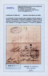 Stamp of Venezuela » Maritime Postal History 1832 (March 10), letter Caracas-Colombia