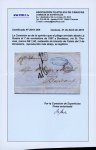 Stamp of Venezuela » Maritime Postal History 1857 (Nov 4) Entire letter from La Guaira to Bordeaux