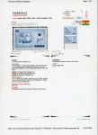 Stamp of Ghana 1957 QEII Black Star Line 1s3d imperforate horizontally variety in mint n.h. vertical pair
