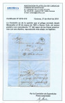 Stamp of Venezuela » Maritime Postal History 1863 (Mar 28) Entire letter sent from Maracaibo to