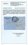 Stamp of Venezuela » Maritime Postal History » Incoming Mail 1860 (Dec 6) Entire sent from St Thomas to Carúpano,