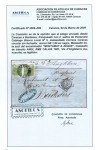 Stamp of Venezuela » St Thomas-La Guaira-Puerto Cabello - Robert Todd Issues 1864, Cover sent from Caracas to Bordeaux, franked
