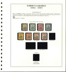 Stamp of Large Lots and Collections British Empire: 1914-1922 GRI, G.E.A. etc. overprints collection