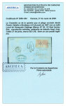 Stamp of Venezuela » St Thomas-La Guaira-Puerto Cabello - Robert Todd Issues 1866 (Jun 8), Cover sent from Puerto Cabello to Bordeaux,