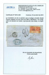 Stamp of Venezuela » St Thomas-La Guaira-Puerto Cabello - Robert Todd Issues 1866 (Jun 8), Cover sent from Puerto Cabello to Bordeaux,