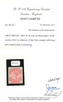 Stamp of Great Britain » 1855-1900 Surface Printed » 1883-84 & 1888 High Values 1883-84 5/- rose, CE, on blued paper; unused with large
