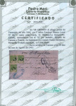 Stamp of Venezuela » St Thomas-La Guaira-Puerto Cabello - Robert Todd Issues 1866, Letter forwarded from Caracas via La Guaira sent