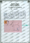 Stamp of Venezuela » St Thomas-La Guaira-Puerto Cabello - Robert Todd Issues 1867 (Oct 8), Part wrapper sent from Caracas to Hamburg