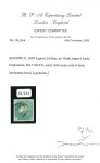 Stamp of Mauritius » 1859 Lapirot Issue » Early Impressions (SG 36-37) 1859 "Lapirot" 2d. blue on greyish paper, Pos 7, an