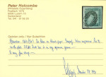 Stamp of Mauritius » 1859 Lapirot Issue » Worn Impressions (SG 39) 1859 "Lapirot" 2d. blue on bluish paper, Pos 7, a worn