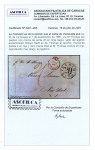 Stamp of Venezuela » Maritime Postal History 1861 (Sep 7) Entire letter sent from La Guaira to New