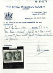Stamp of Great Britain » 1841 2d Blue 1841 2d Blue, pl.3, QL and QK, neatly tied to small