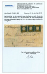 Stamp of Venezuela » German HAPAG Mail  1877 (Nov 3) Letter sent from La Guaira to St Thomas,