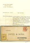 Stamp of Venezuela » Coro-La Vela Issues 1891 (Feb 8), Printed reply envelope sent to Manchester