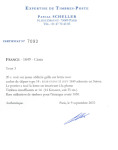 Stamp of France » Type Cérès de 1849-1850 1849, Lettre pour Vevey (Suisse), affranchissement