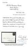 Stamp of Great Britain » 1840 1d Black and 1d Red plates 1a to 11 1840 (Dec 31) printed double letter sheet from London