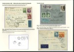 Stamp of Austria 1938 Austrian Airmail collection focused upon the end