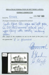 Stamp of South Africa » Transkei 1963 Transkei Assembly 2 1/2c. vertical pair from the