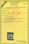 Stamp of Canada 1855, 6d slate gray on wove paper, unused