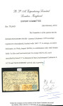 Stamp of Indian States » Jammu & Kashmir 1870 (6 Oct) Registered cover from Srinagar to Rawalpindi,