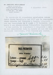 Stamp of Italian States » Naples 1837, cumulative postage due label "Dal Piemonte/Per