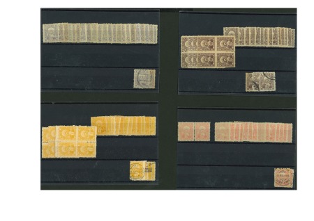 Stamp of Colonies françaises » Maroc 1891-1907, Incroyable stock des postes locales marocaines