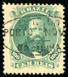 Stamp of Brazil » 1866-83 Dom Pedro » "Dom Pedro" Lots and Collections 1866-79 Cancellations: assembly comprising over 150 stamps