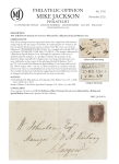 Stamp of Great Britain » 1841 1d Red 1844 (Mar 14) Cover to Glasgow 1d red pl. 35 AG, double strike of the Kilmarnock distinctive Maltese Cross