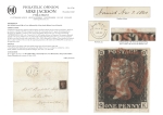 Stamp of Great Britain » 1840 1d Black and 1d Red plates 1a to 11 1840 (Nov 8) entire from Norwich to Lancaster with 1840 1d black pl.6 QK