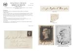 Stamp of Great Britain » 1840 1d Black and 1d Red plates 1a to 11 1840 (Dec 8) wrapper from Manchester to Salford 1840 1d black pl.3 TH