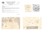 Stamp of Great Britain » 1840 Mulreadys & Caricatures 1840 1d Mulready envelope sent from Ross to Wallingford