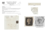 Stamp of Great Britain » 1840 1d Black and 1d Red plates 1a to 11 1840 (Sep 5) wrapper from Coleraine to Ballymoney (Ireland) with 1840 1d intense black pl.1b BG
