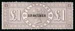 Stamp of Large Lots and Collections Great Britain - Revenues: 1694-1960s, An advanced collection of revenues in four albums