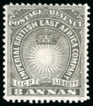 Stamp of Large Lots and Collections Kenya, Uganda & Tanganyika: 1890, Mint and used collection on album pages with British East Africa