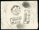 Stamp of German States » Bremen German States, Bremen - postmarks, study group of cancellations,