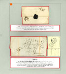 Stamp of Ireland » Pre-Stamp Postal History 1721-1867 Exhibition collection of postal history entitled