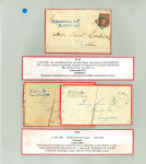 Stamp of Ireland » Pre-Stamp Postal History 1721-1867 Exhibition collection of postal history entitled