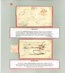 Stamp of Ireland » Pre-Stamp Postal History 1721-1867 Exhibition collection of postal history entitled